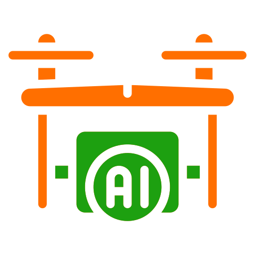 AI Based Drone Solutions Icon